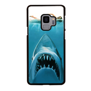 JAWS SHARK DANGER Samsung Galaxy S9 Case Cover JAWS SHARK DANGER Samsung Galaxy S9 Case Cover