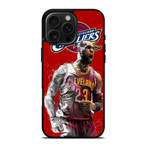 LEBRON JAMES CLEVELAND CAVALIERS iPhone 16 Pro Max Case Cover LEBRON JAMES CLEVELAND CAVALIERS iPhone 16 Pro Max Case Cover
