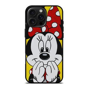 Minnie Mouse Cute Smile iPhone 16 Pro Max Case Cover Minnie Mouse Cute Smile iPhone 16 Pro Max Case Cover