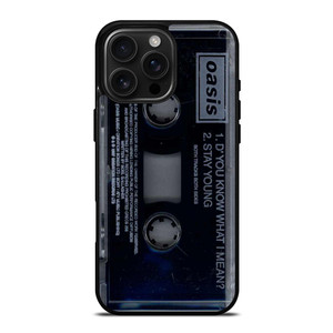 Oasis Stay Young Cassette iPhone 16 Pro Max Case Cover Oasis Stay Young Cassette iPhone 16 Pro Max Case Cover