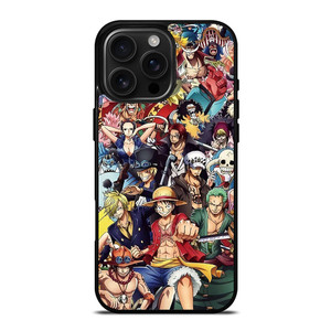 One Piece Luffy Collage iPhone 16 Pro Max Case Cover One Piece Luffy Collage iPhone 16 Pro Max Case Cover
