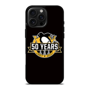 PITTSBURGH PENGUINS 50 YEARS iPhone 16 Pro Max Case Cover PITTSBURGH PENGUINS 50 YEARS iPhone 16 Pro Max Case Cover