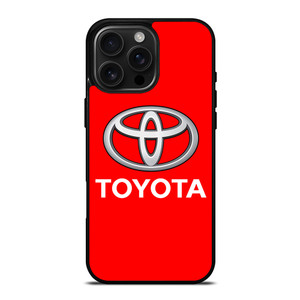 RED TOYOTA LOGO iPhone 16 Pro Max Case Cover RED TOYOTA LOGO iPhone 16 Pro Max Case Cover