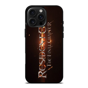 RESIDENT EVIL FINAL CHAPTER iPhone 16 Pro Max Case Cover RESIDENT EVIL FINAL CHAPTER iPhone 16 Pro Max Case Cover