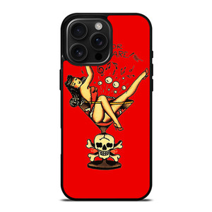 SAILOR JERRY BEWARE iPhone 16 Pro Max Case Cover SAILOR JERRY BEWARE iPhone 16 Pro Max Case Cover