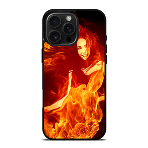 Woman In Fire iPhone 16 Pro Max Case Cover Woman In Fire iPhone 16 Pro Max Case Cover