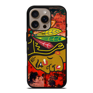 Chicago Blackhawks Symbol iPhone 16 Pro Case Cover Chicago Blackhawks Symbol iPhone 16 Pro Case Cover