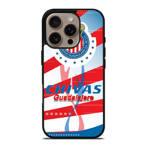 CHIVAS GUADALAJARA iPhone 16 Pro Case Cover CHIVAS GUADALAJARA iPhone 16 Pro Case Cover