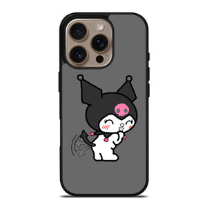 Cute Kuromi iPhone 16 Pro Case Cover Cute Kuromi iPhone 16 Pro Case Cover