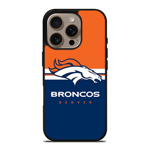 Denver Broncos NFL iPhone 16 Pro Case Cover Denver Broncos NFL iPhone 16 Pro Case Cover