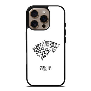 Game Of Thrones Great House Stark iPhone 16 Pro Case Cover Game Of Thrones Great House Stark iPhone 16 Pro Case Cover