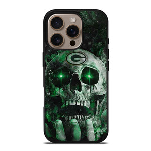 Green Bay Skull On Hand iPhone 16 Pro Case Cover Green Bay Skull On Hand iPhone 16 Pro Case Cover