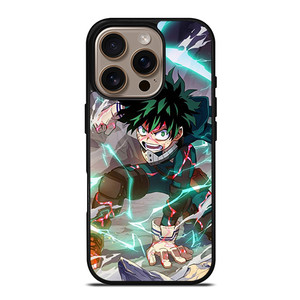 Izuku Midoriya in My Hero Academia iPhone 16 Pro Case Cover Izuku Midoriya in My Hero Academia iPhone 16 Pro Case Cover