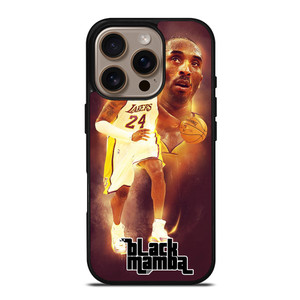 KOBE BRYANT BLACK MAMBA iPhone 16 Pro Case Cover KOBE BRYANT BLACK MAMBA iPhone 16 Pro Case Cover