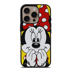 Minnie Mouse Cute Smile iPhone 16 Pro Case Cover Minnie Mouse Cute Smile iPhone 16 Pro Case Cover