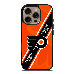 Philadelphia Flyers NHL Logo iPhone 16 Pro Case Cover Philadelphia Flyers NHL Logo iPhone 16 Pro Case Cover