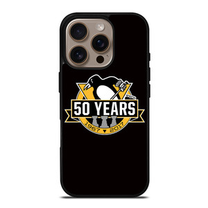 PITTSBURGH PENGUINS 50 YEARS iPhone 16 Pro Case Cover PITTSBURGH PENGUINS 50 YEARS iPhone 16 Pro Case Cover
