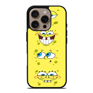 SPONGEBOB EXPRESSIONS iPhone 16 Pro Case Cover SPONGEBOB EXPRESSIONS iPhone 16 Pro Case Cover