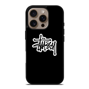 STUSSY LOGO PHONE CASE iPhone 16 Pro Case Cover STUSSY LOGO PHONE CASE iPhone 16 Pro Case Cover