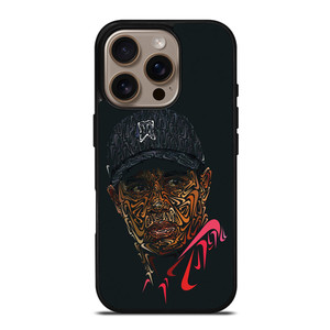 Tiger Woods In Nike iPhone 16 Pro Case Cover Tiger Woods In Nike iPhone 16 Pro Case Cover