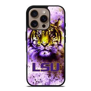 Tigers LSU Logo Wallpaper iPhone 16 Pro Case Cover Tigers LSU Logo Wallpaper iPhone 16 Pro Case Cover