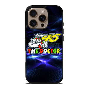VR46 THE DOCTOR FIAT iPhone 16 Pro Case Cover VR46 THE DOCTOR FIAT iPhone 16 Pro Case Cover