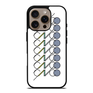 White CNCO Logo iPhone 16 Pro Case Cover White CNCO Logo iPhone 16 Pro Case Cover