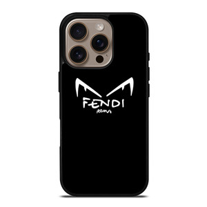 WHITE FENDI ROMA EYES iPhone 16 Pro Case Cover WHITE FENDI ROMA EYES iPhone 16 Pro Case Cover
