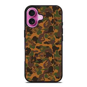 Camo MCM Worldwide iPhone 16 Plus Case Cover Camo MCM Worldwide iPhone 16 Plus Case Cover
