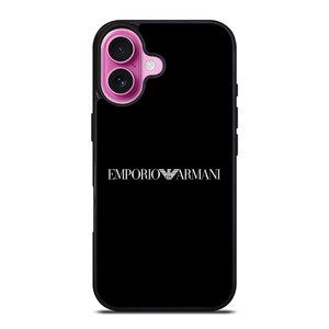 Emporio Armani Art iPhone 16 Plus Case Cover Emporio Armani Art iPhone 16 Plus Case Cover