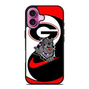 GEORGIA BULLDOGS YIN AND YANG iPhone 16 Plus Case Cover GEORGIA BULLDOGS YIN AND YANG iPhone 16 Plus Case Cover