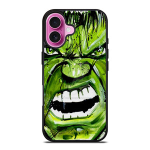 Hulk Comic Face iPhone 16 Plus Case Cover Hulk Comic Face iPhone 16 Plus Case Cover