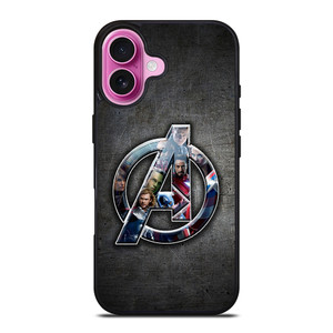 Marvel Avengers Icon Logo iPhone 16 Plus Case Cover Marvel Avengers Icon Logo iPhone 16 Plus Case Cover