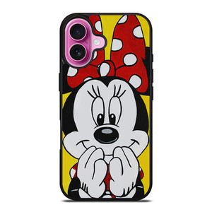 Minnie Mouse Cute Smile iPhone 16 Plus Case Cover Minnie Mouse Cute Smile iPhone 16 Plus Case Cover