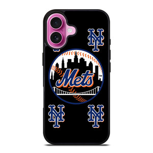 NEW YORK METS BATCH iPhone 16 Plus Case Cover NEW YORK METS BATCH iPhone 16 Plus Case Cover