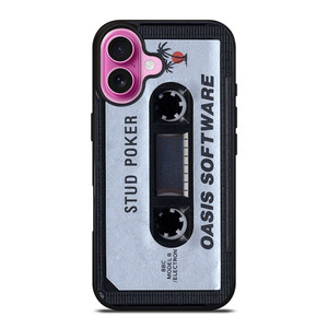 Oasis Cassette Stud Poker iPhone 16 Plus Case Cover Oasis Cassette Stud Poker iPhone 16 Plus Case Cover