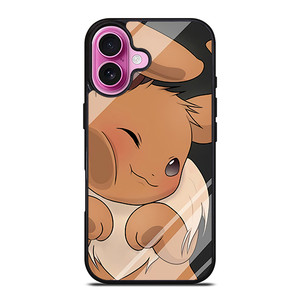 Pokemon Eevee Cute Face iPhone 16 Plus Case Cover Pokemon Eevee Cute Face iPhone 16 Plus Case Cover