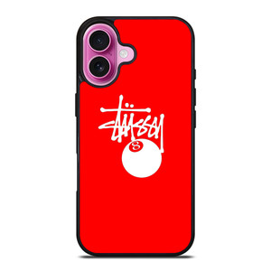 STUSSY IN RED iPhone 16 Plus Case Cover STUSSY IN RED iPhone 16 Plus Case Cover