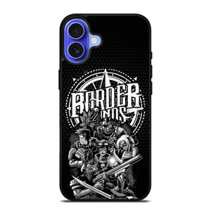 BORDERLANDS MONOCHROME iPhone 16 Case Cover BORDERLANDS MONOCHROME iPhone 16 Case Cover
