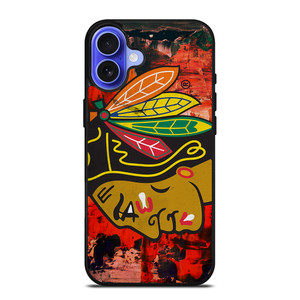 Chicago Blackhawks Symbol iPhone 16 Case Cover Chicago Blackhawks Symbol iPhone 16 Case Cover