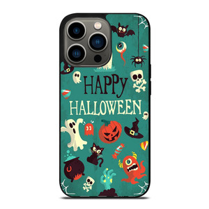 Happy Halloween Pumpkin Collage iPhone 13 Pro Case Cover Happy Halloween Pumpkin Collage iPhone 13 Pro Case Cover