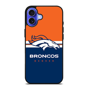 Denver Broncos NFL iPhone 16 Case Cover Denver Broncos NFL iPhone 16 Case Cover