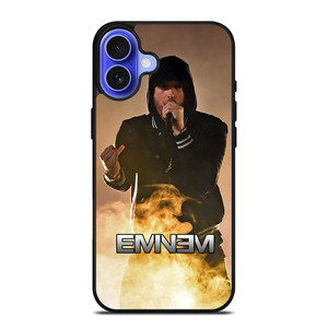 EMINEM ON FIRE iPhone 16 Case Cover EMINEM ON FIRE iPhone 16 Case Cover