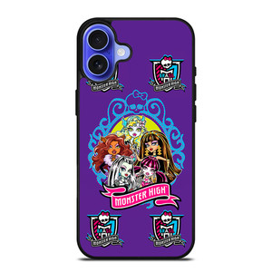 Frankie Stein Monster High Wallpaper iPhone 16 Case Cover Frankie Stein Monster High Wallpaper iPhone 16 Case Cover