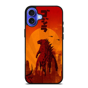 Godzilla Workart iPhone 16 Case Cover Godzilla Workart iPhone 16 Case Cover
