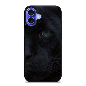 HALF FACE BLACK PANTHER iPhone 16 Case Cover HALF FACE BLACK PANTHER iPhone 16 Case Cover