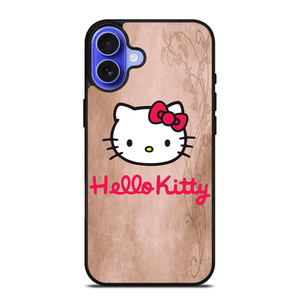 HELLO KITTY FACE iPhone 16 Case Cover HELLO KITTY FACE iPhone 16 Case Cover
