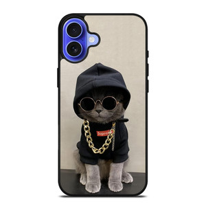 Hype Beast Cat iPhone 16 Case Cover Hype Beast Cat iPhone 16 Case Cover