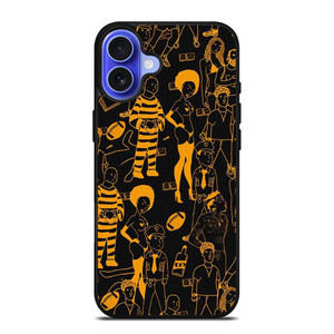 J-COLE THE NEVER STORY iPhone 16 Case Cover J-COLE THE NEVER STORY iPhone 16 Case Cover