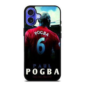 MAN UNITED PAUL POGBA iPhone 16 Case Cover MAN UNITED PAUL POGBA iPhone 16 Case Cover